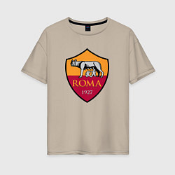 Женская футболка оверсайз Roma sport fc