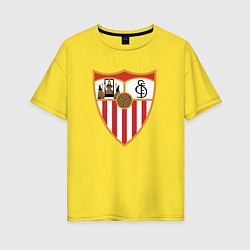 Футболка оверсайз женская Sevilla, цвет: желтый