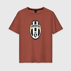 Женская футболка оверсайз Juventus sport fc