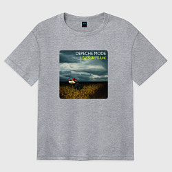 Футболка оверсайз женская Depeche Mode - A Broken Frame Album, цвет: меланж