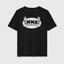 Женская футболка оверсайз MMA sport