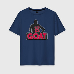 Женская футболка оверсайз Jordan goat