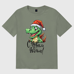 Женская футболка оверсайз Маленький владыка зимы