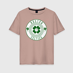 Женская футболка оверсайз Team Celtics