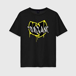 Женская футболка оверсайз Wu-Tang cream