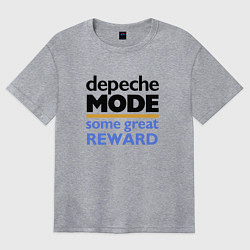 Женская футболка оверсайз Depeche Mode - Some Great Reward