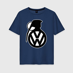 Женская футболка оверсайз Volkswagen grenade