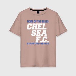 Женская футболка оверсайз Chelsea Stamford Bridge