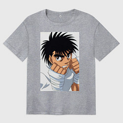 Женская футболка оверсайз Иппо Боксер