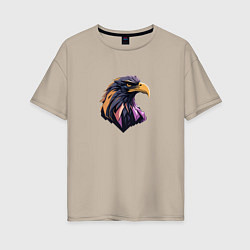 Женская футболка оверсайз Иллюстрация орла