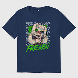 Женская футболка оверсайз Frieren mage elf