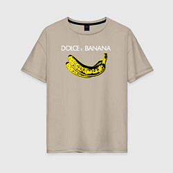 Женская футболка оверсайз Dolce Banana