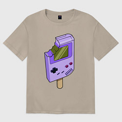 Женская футболка оверсайз Sweet game boy