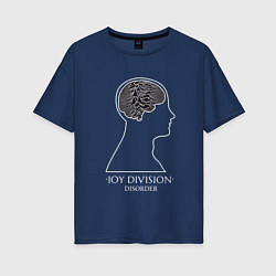 Женская футболка оверсайз Joy Division - Disorder