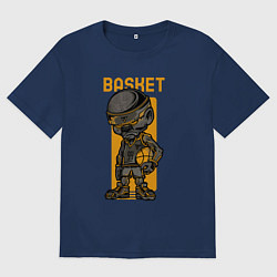 Женская футболка оверсайз Streetball