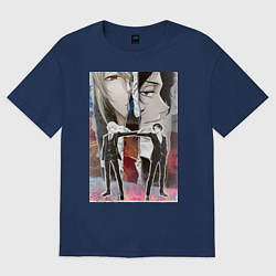 Женская футболка оверсайз Патриотизм Мориарти