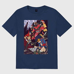 Женская футболка оверсайз Гуррен-Лаганн Камина Симон