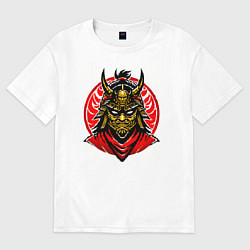 Женская футболка оверсайз Сёгун логотип