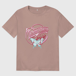 Женская футболка оверсайз Воспоминания вместо сожаления