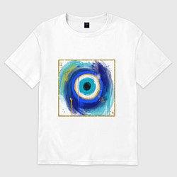 Женская футболка оверсайз На удачу