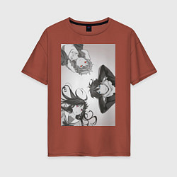 Женская футболка оверсайз Бездомный бог Хиёри Ики