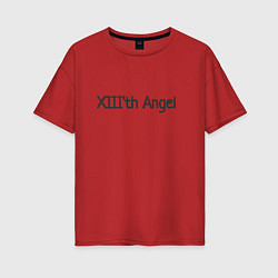 Женская футболка оверсайз XIIIth angel