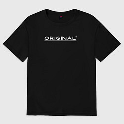 Женская футболка оверсайз Оригинал