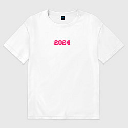 Женская футболка оверсайз 2024 года выпускник