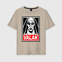 Женская футболка оверсайз Valak