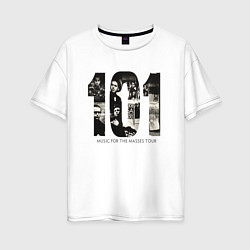 Женская футболка оверсайз Depeche Mode - Pasadena