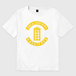 Женская футболка оверсайз Сыны путешествия во времени