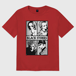 Футболка оверсайз женская Нана Осаки, цвет: красный