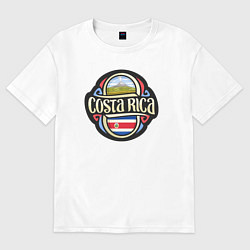 Женская футболка оверсайз My Costa Rica