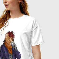 Футболка оверсайз женская Randy Random - RimWorld, цвет: белый — фото 2