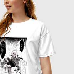 Футболка оверсайз женская О моём перерождении в слизь Римуру Темпест манга, цвет: белый — фото 2