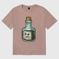 Женская футболка оверсайз Poison