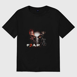 Женская футболка оверсайз Игра Fear главные герои