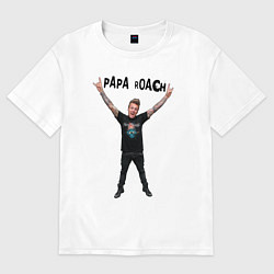 Женская футболка оверсайз Papa Roach - Jacoby