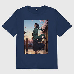 Женская футболка оверсайз Монолог фармацевта Маомао во дворце