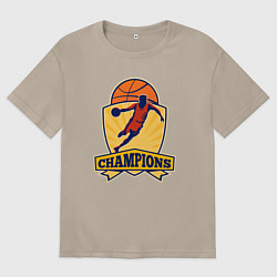 Женская футболка оверсайз Champion basketball
