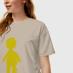 Футболка оверсайз женская Depeche Mode - lspa angel, цвет: миндальный — фото 2