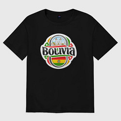 Женская футболка оверсайз Bolivia