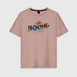 Женская футболка оверсайз Style boxing