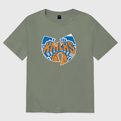 Женская футболка оверсайз Wu-tang knicks