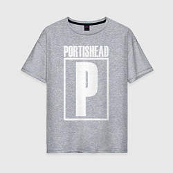 Футболка оверсайз женская Portishead, цвет: меланж