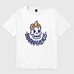 Женская футболка оверсайз Банановые головы