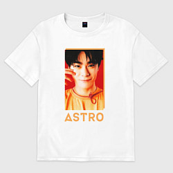 Женская футболка оверсайз Astro Мун Бин