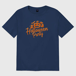 Женская футболка оверсайз Хэллоуин вечеринка
