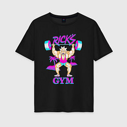 Женская футболка оверсайз Ricks GYM