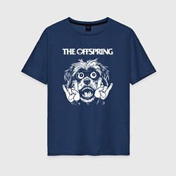 Женская футболка оверсайз The Offspring rock dog